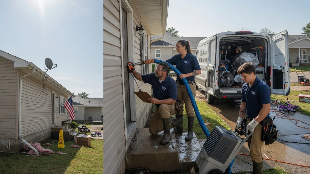 Ceiling Water Damage Restoration in Fort Blackmore, VA near me